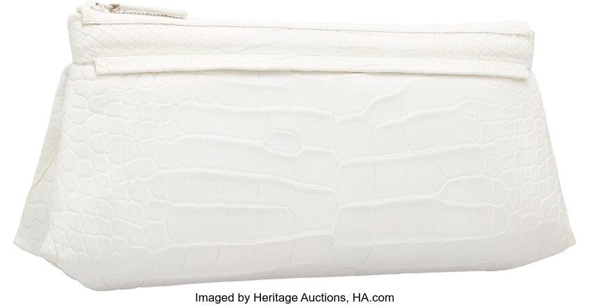 Sold at Auction: Beige Calvin Klein Purse