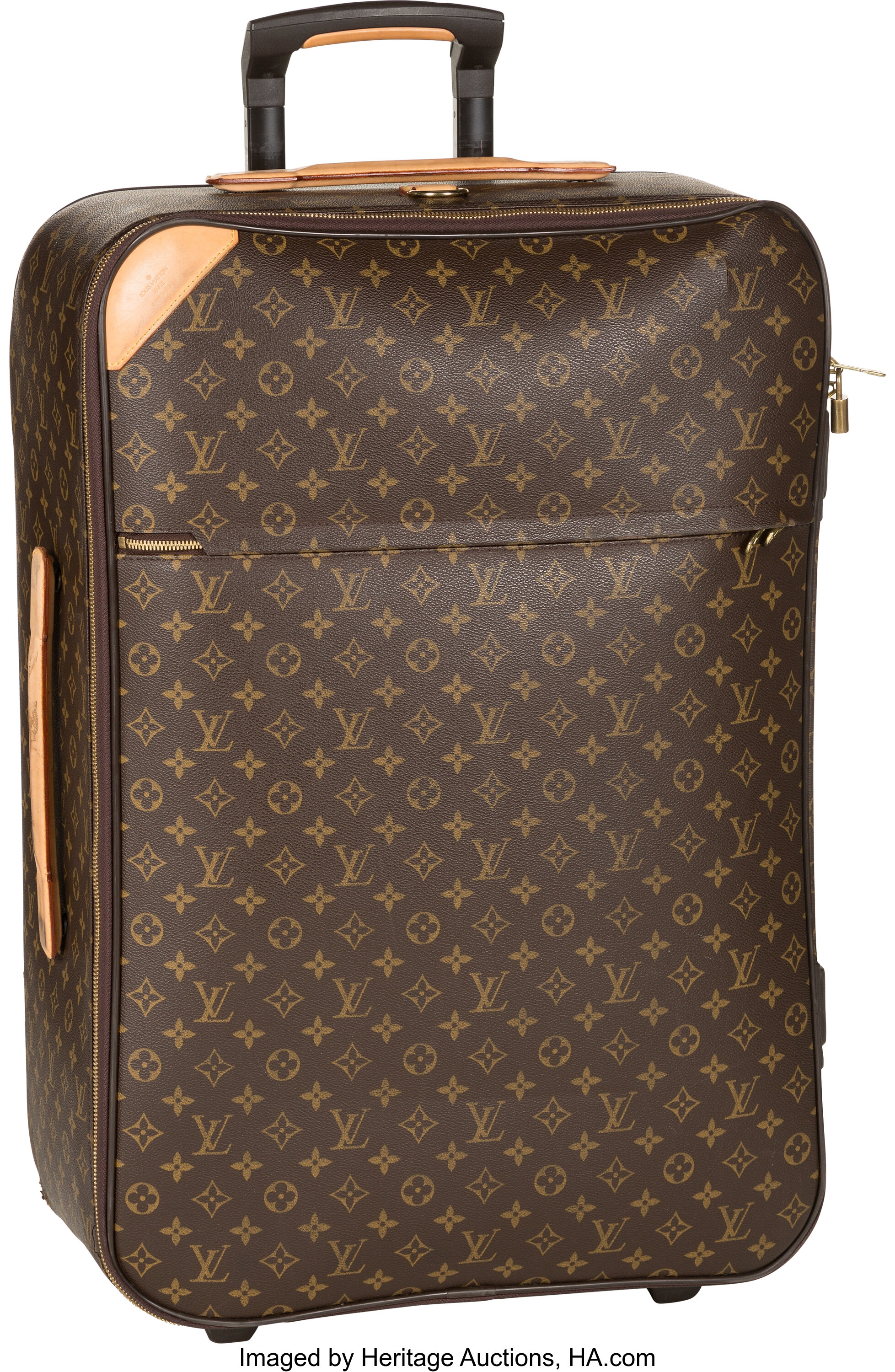 Louis Vuitton Set of Two: Classic Monogram Coated Canvas Pegase 65