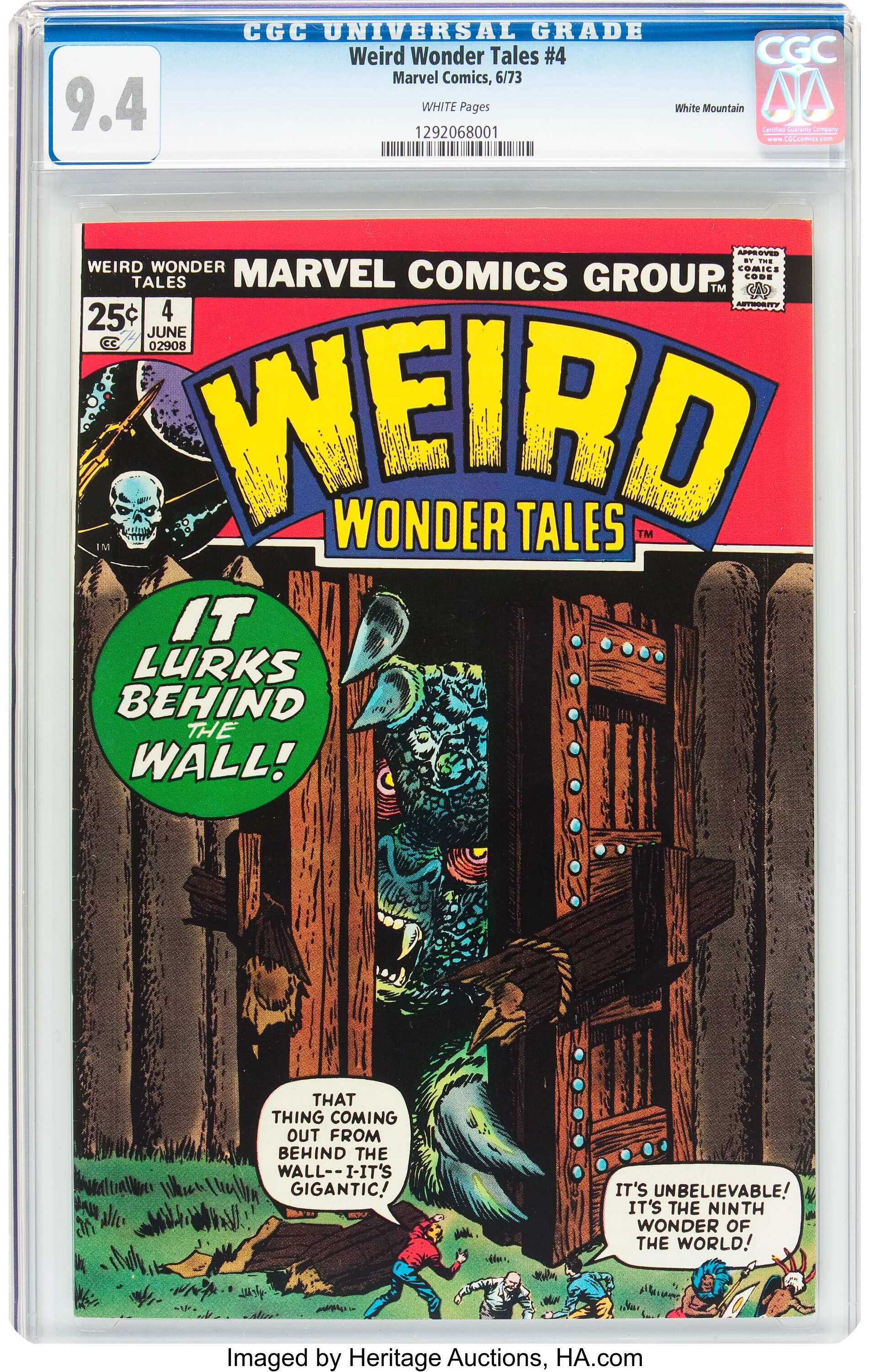 How Much Is Weird Wonder Tales 4 Worth Browse Comic Prices Heritage Auctions