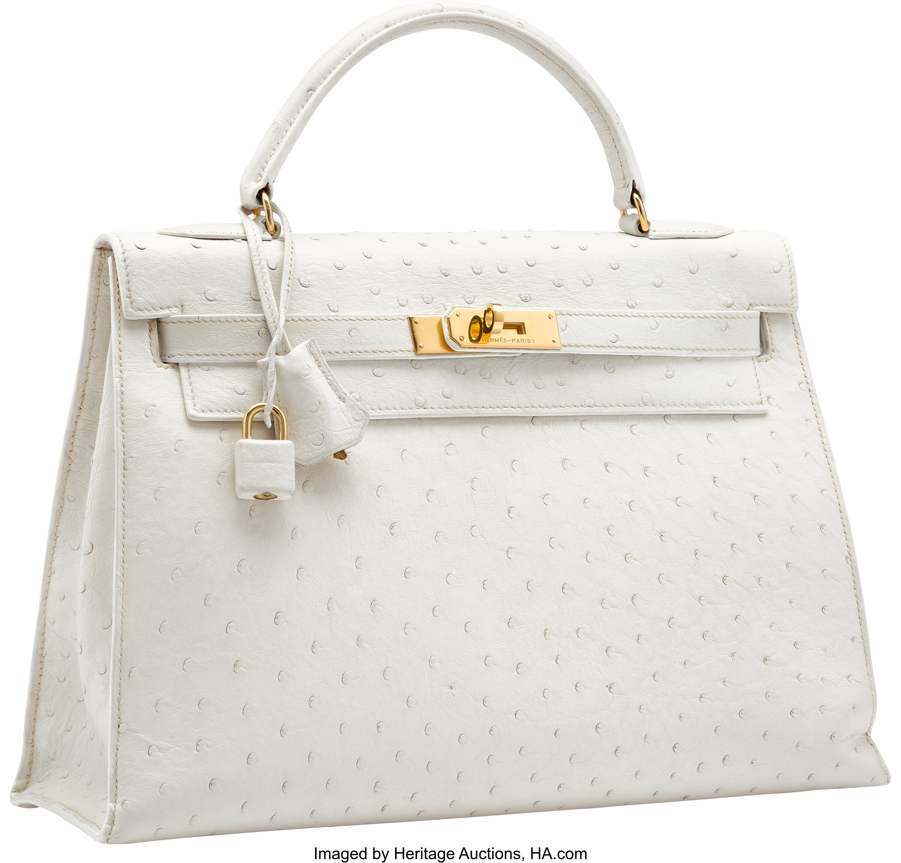 white ostrich birkin