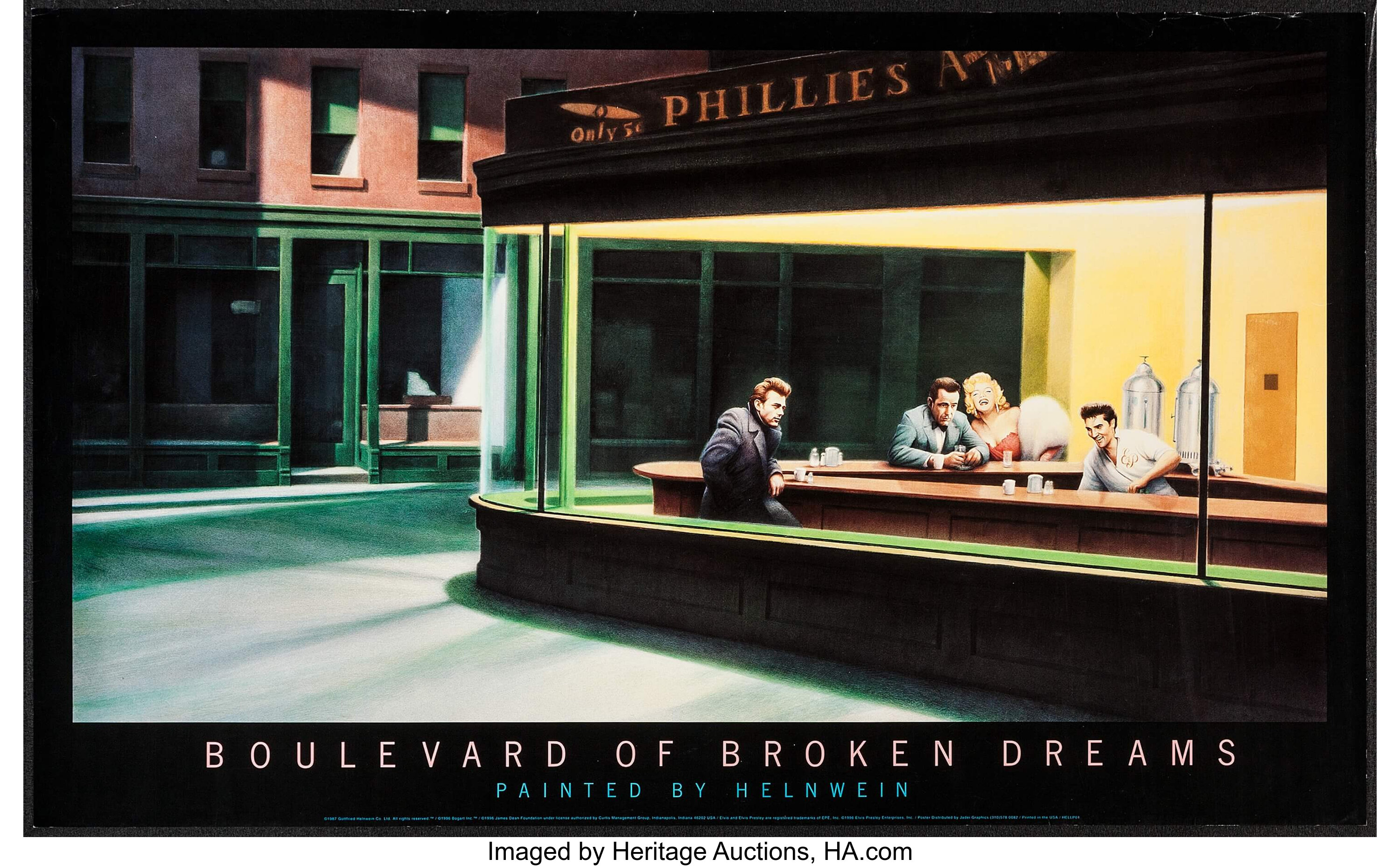 Boulevard Of Broken Dreams By Gottfried Helnwein And Others Lot Lot 