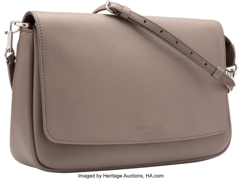 Louis Vuitton Tangerine Epi Leather Soufflot Bag. Excellent
