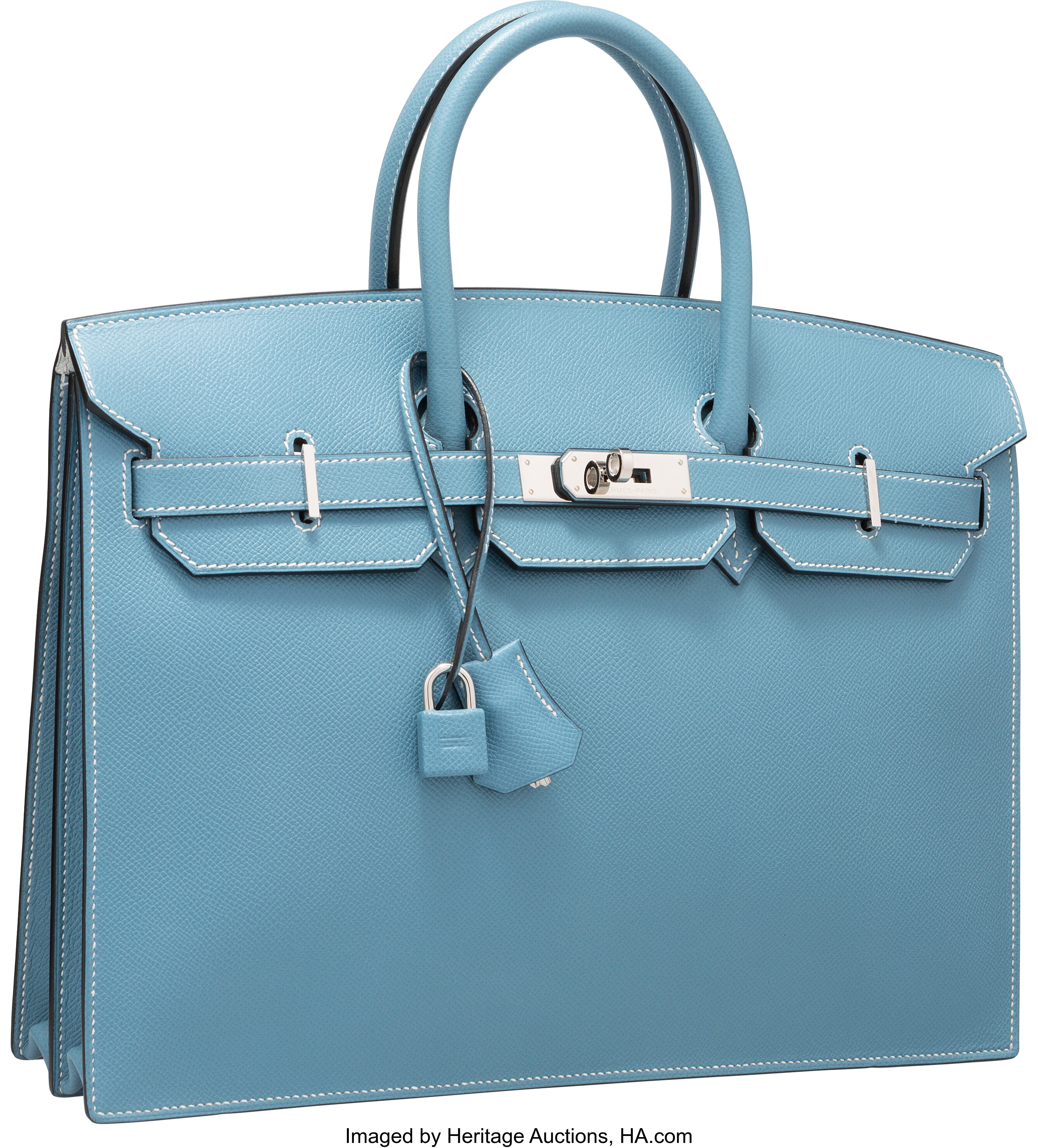 Hermes Bleu Jean Birkin  Hermes bags, Athletic jacket, Hermes