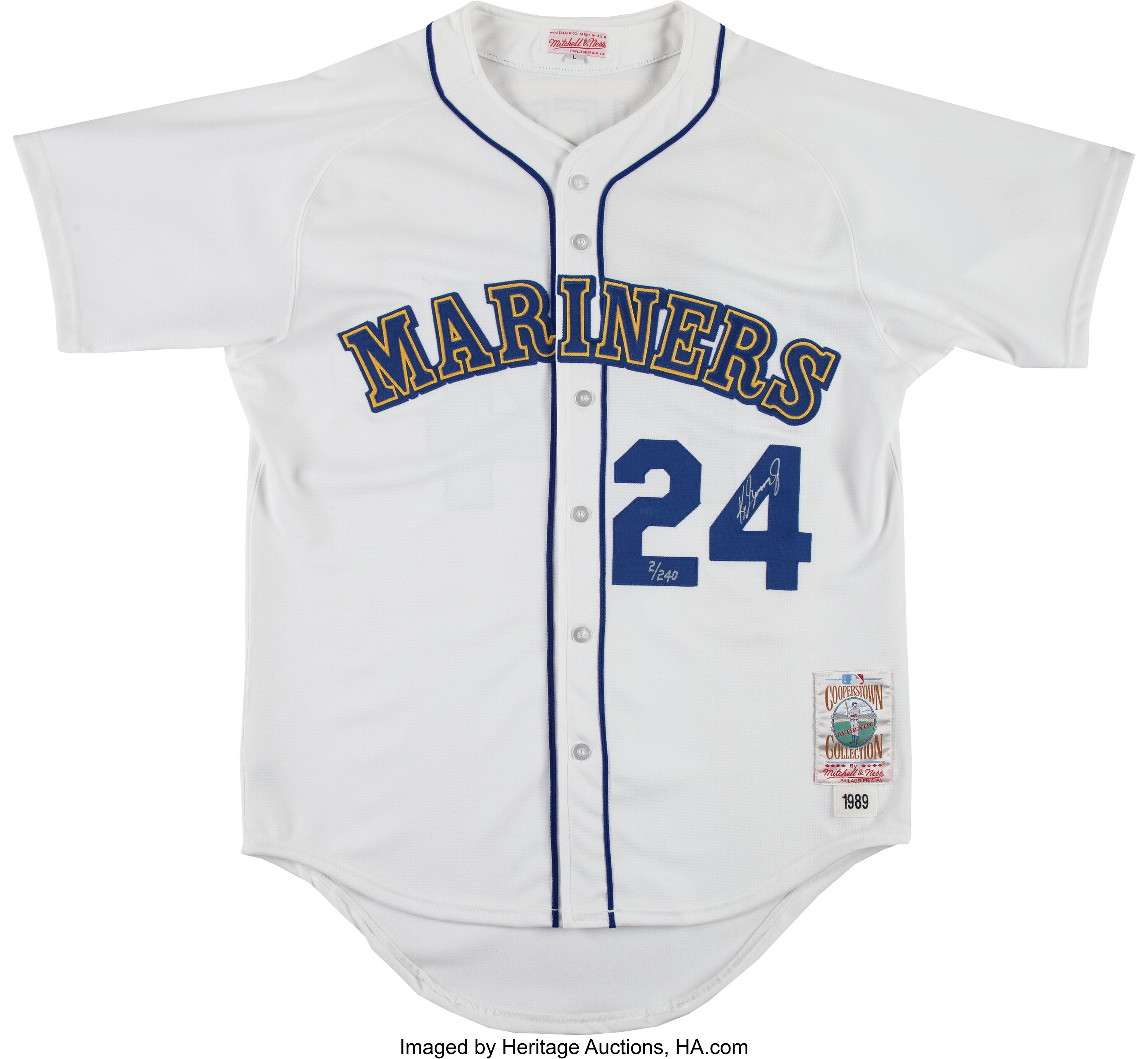 MITCHELL AND NESS KEN GRIFFEY JR. SEATTLE MARINERS – Sports