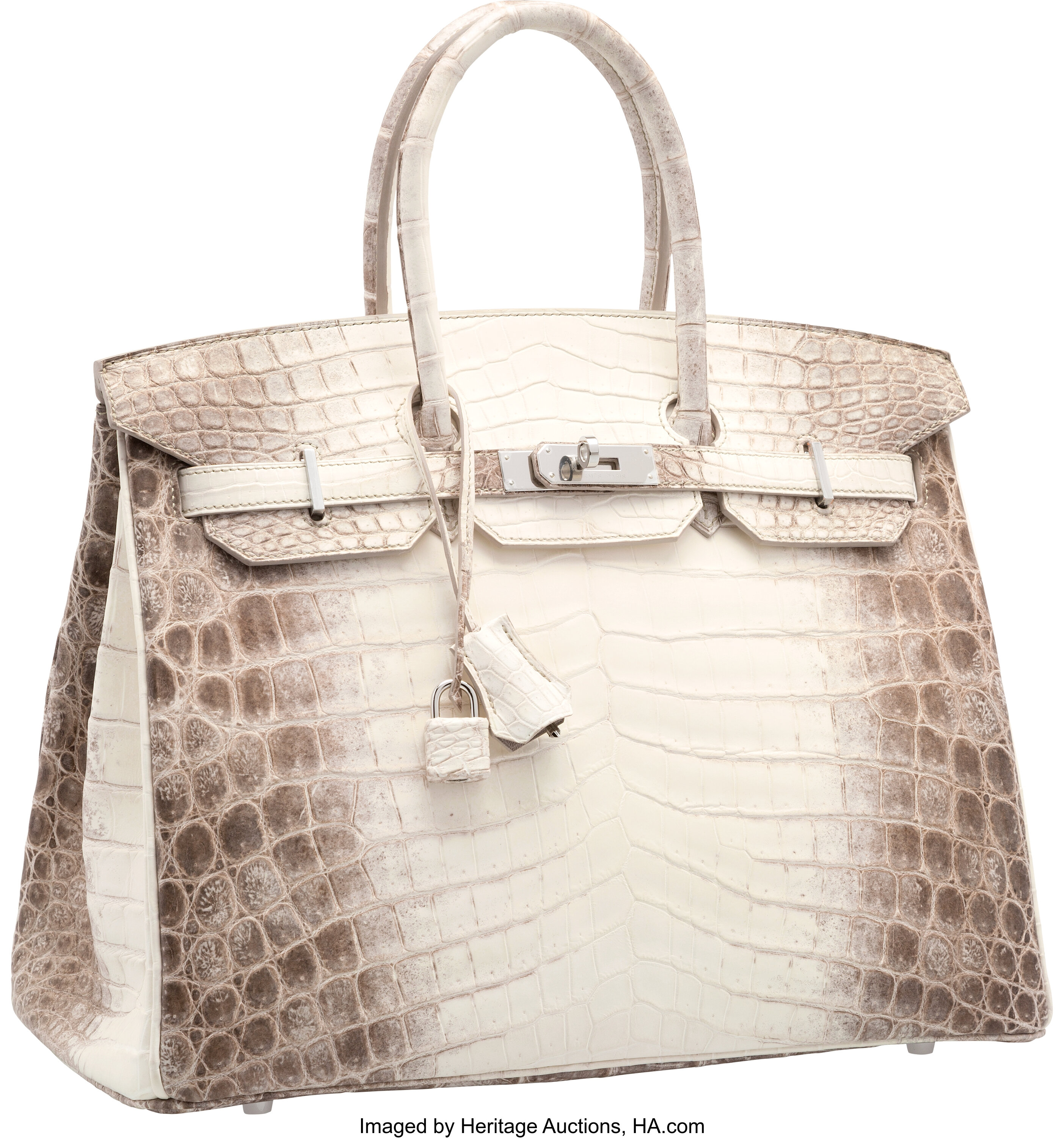 hermes birkin white himalayan nilo crocodile