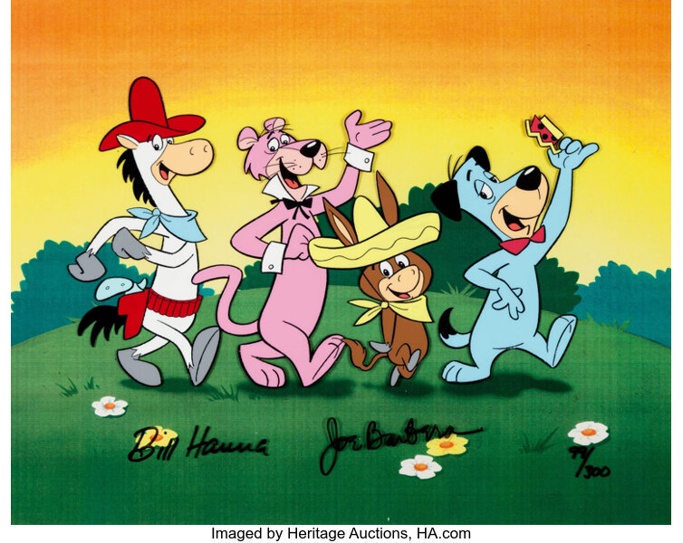 Huckleberry Hound and Friends Limited Edition Cel #99/300