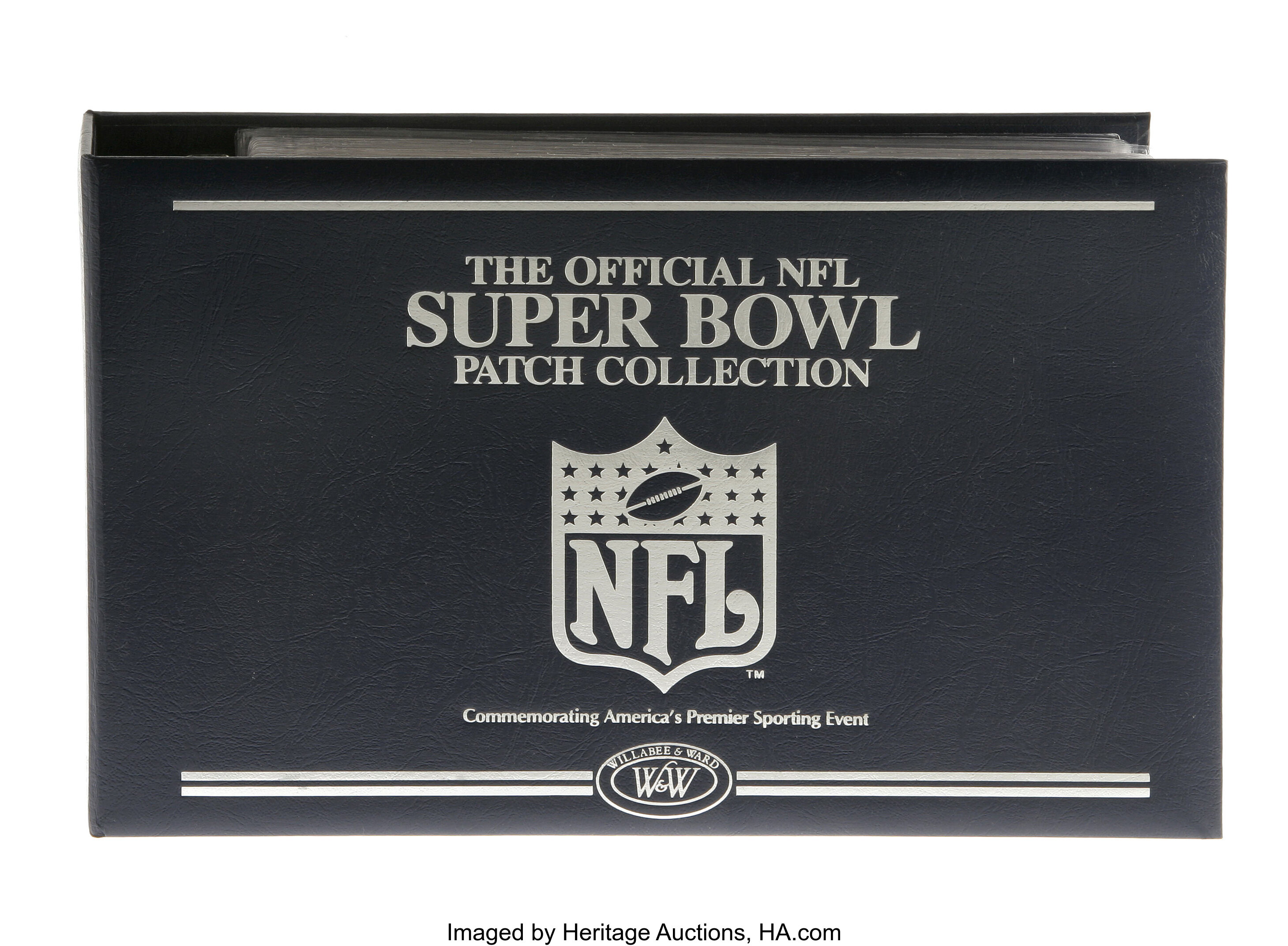 The Official Super Bowl Patch Collection (I-XXXIX). In this binder
