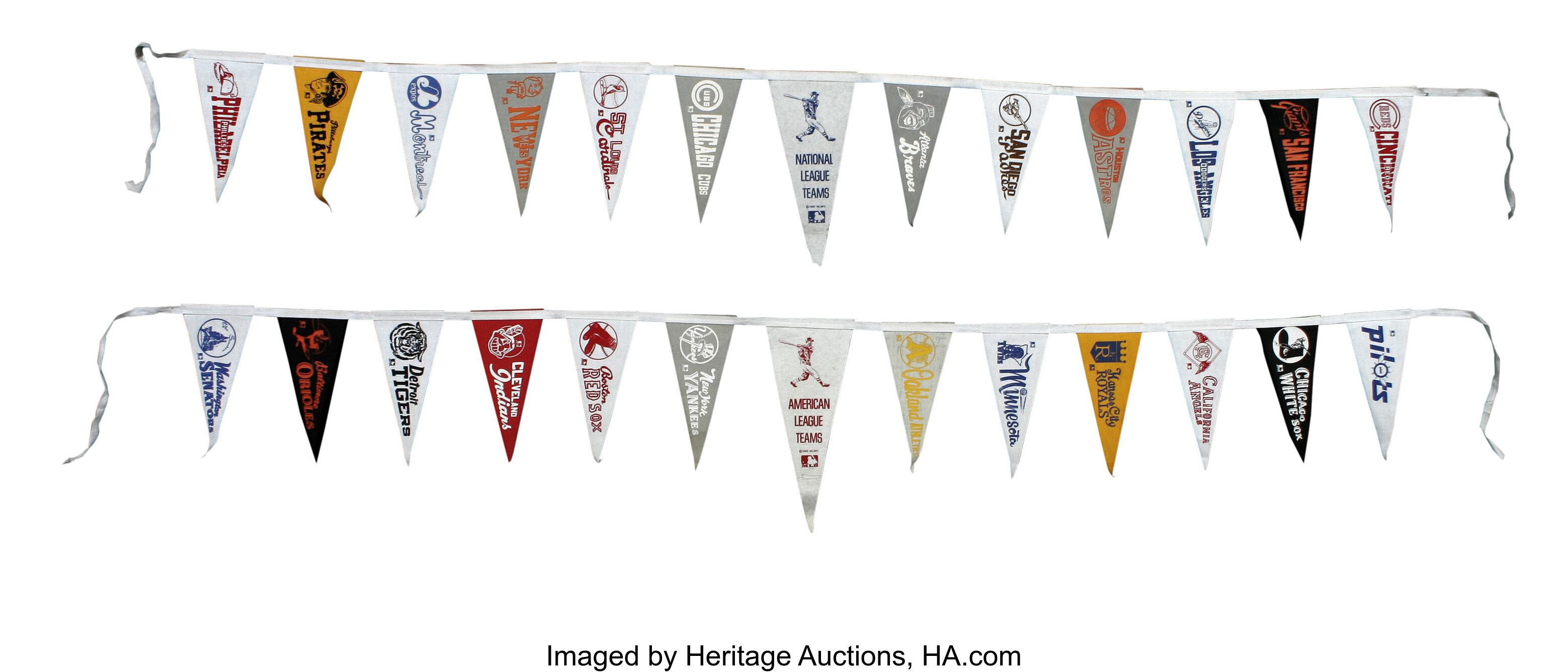 Sold at Auction: Vintage Cleveland Indians Mini Pennant