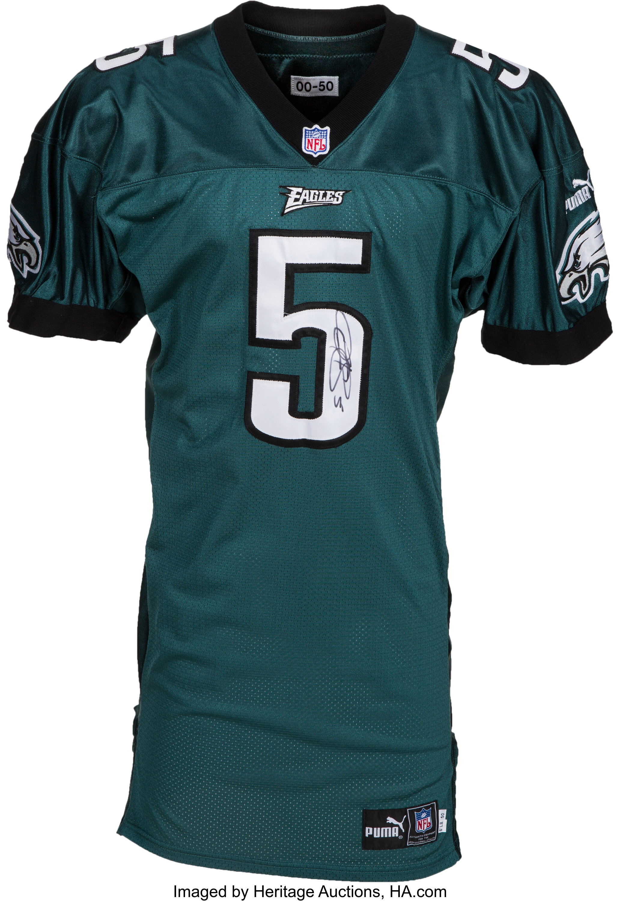 Philadelphia Eagles NFL Donovan McNabb Vintage Name Number Jersey