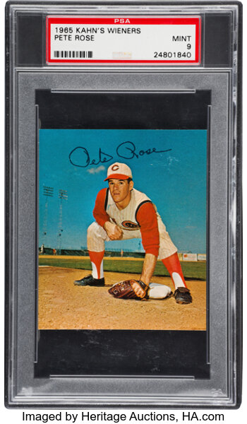 1964 Kahn's Wieners Pete Rose