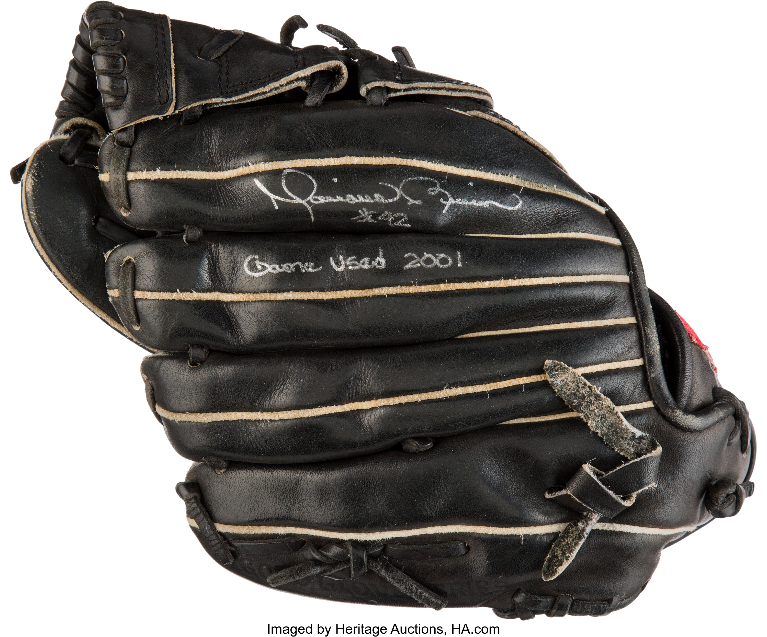 1996-2001 Mariano Rivera, NY Yankees, Rawlings Fielders Mitt Used in Pregame