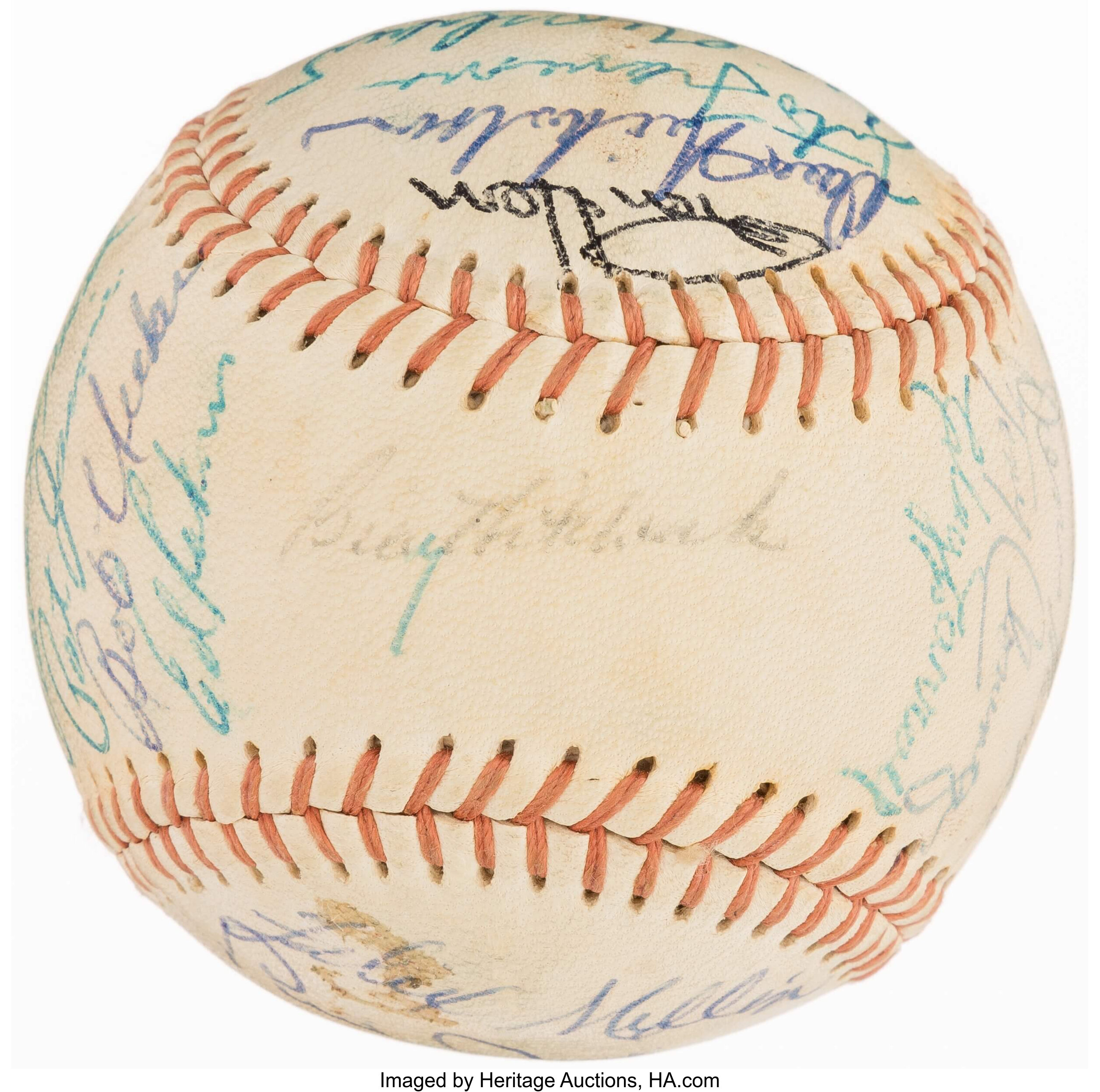 1967 Atlanta Braves Team-signed Baseball - Memorabilia Expert