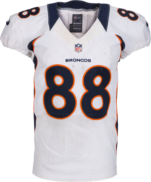 2012 Demaryius Thomas Game Worn Denver Broncos Jersey - Used 10/7