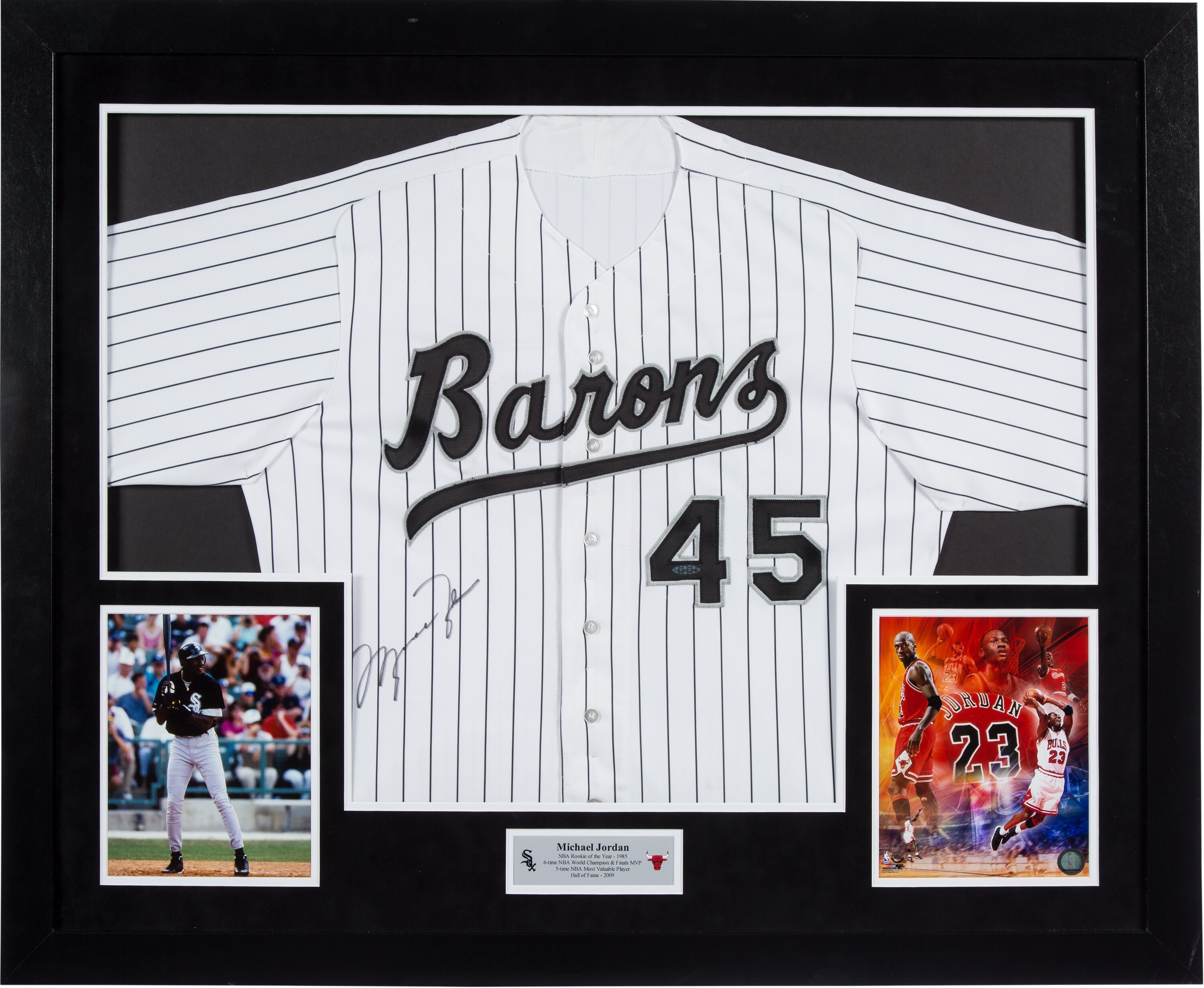 barons michael jordan signed