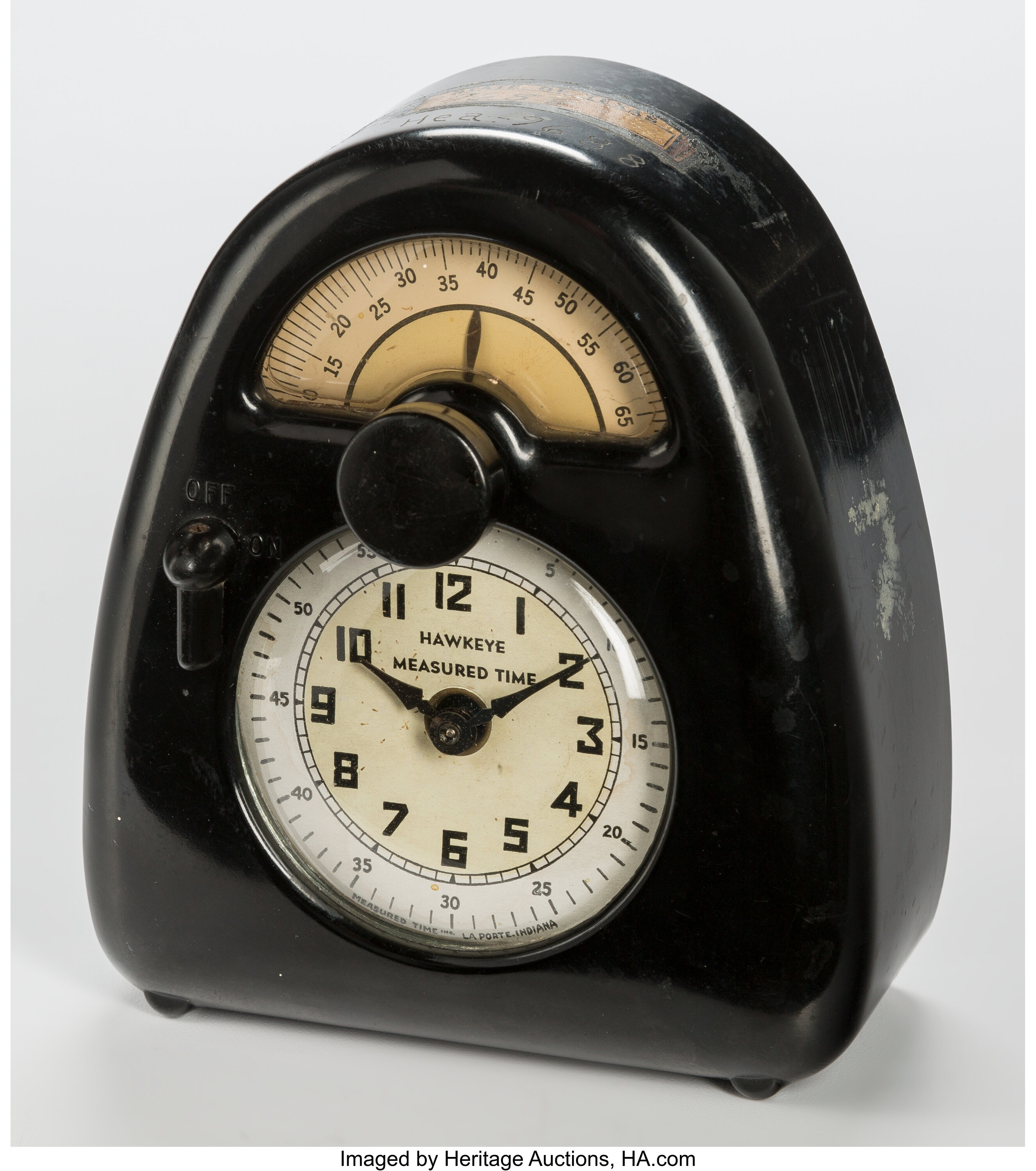 Isamu Noguchi Hawkeye Clock & Kitchen Timer