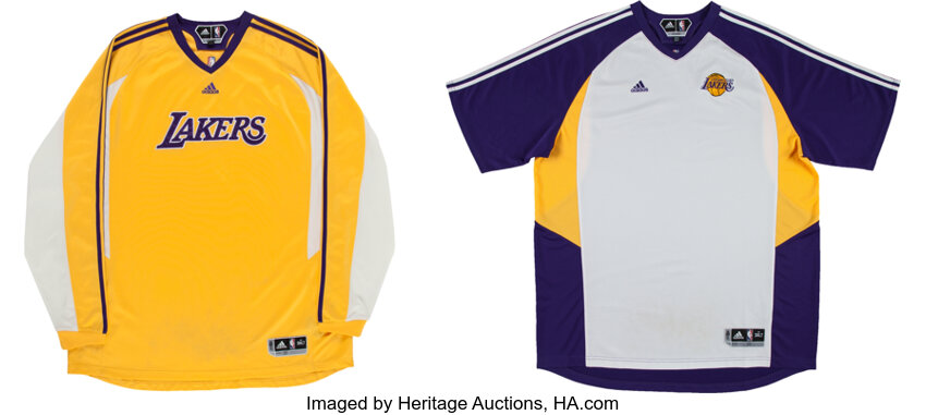 Los Angeles Lakers Adidas Purple Basketball Warm Up Tear Away