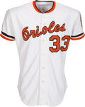 1981 Eddie Murray Game Worn & Signed Baltimore Orioles Jersey