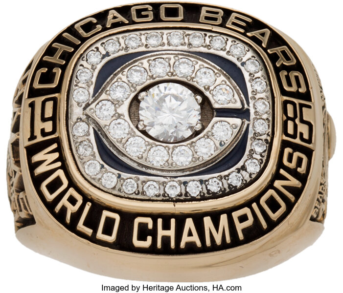 1985-86 George Halas Chicago Bears Super Bowl XX Championship