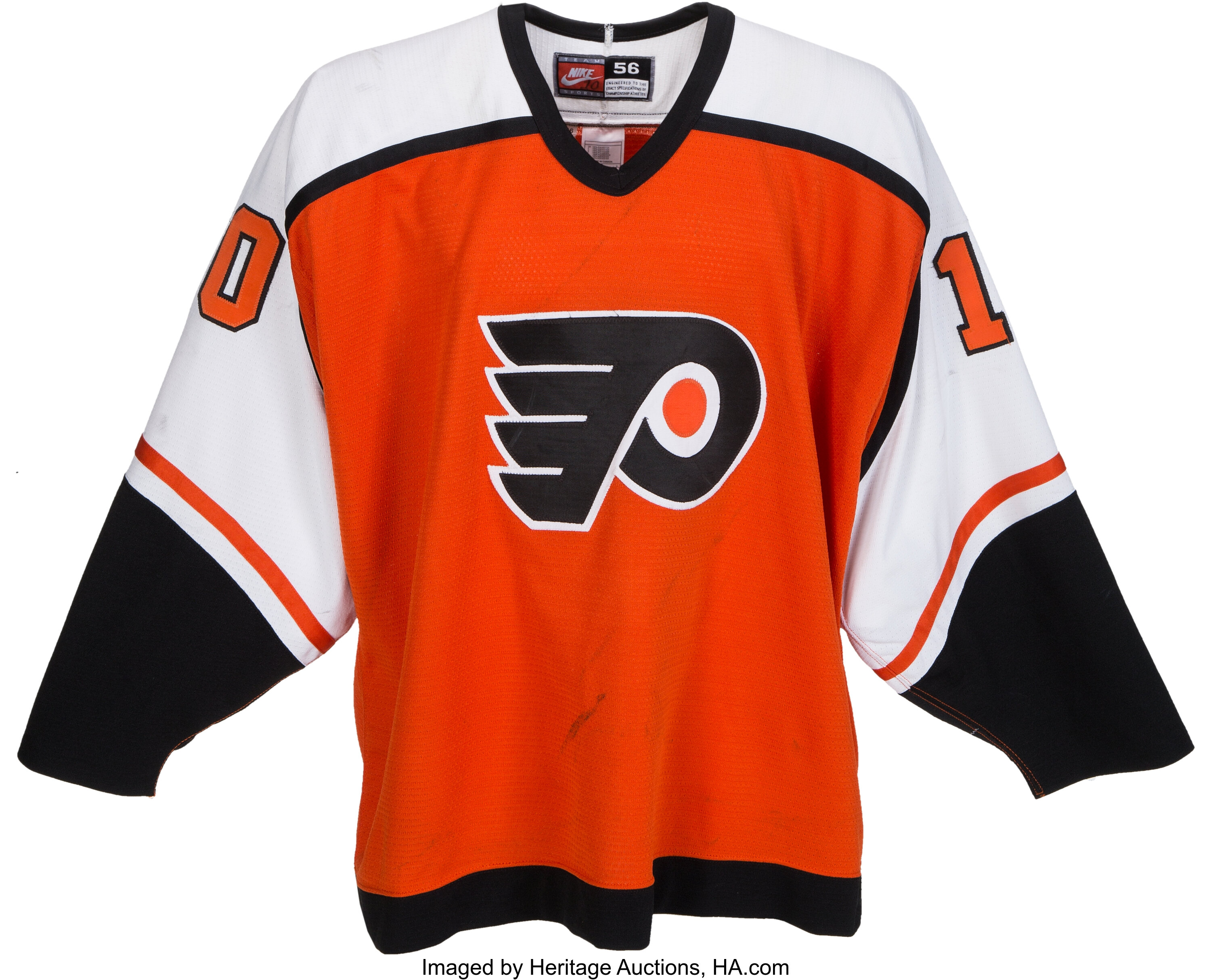 Nike NHL Philadelphia Flyers #10 John Leclair Authentic Jersey