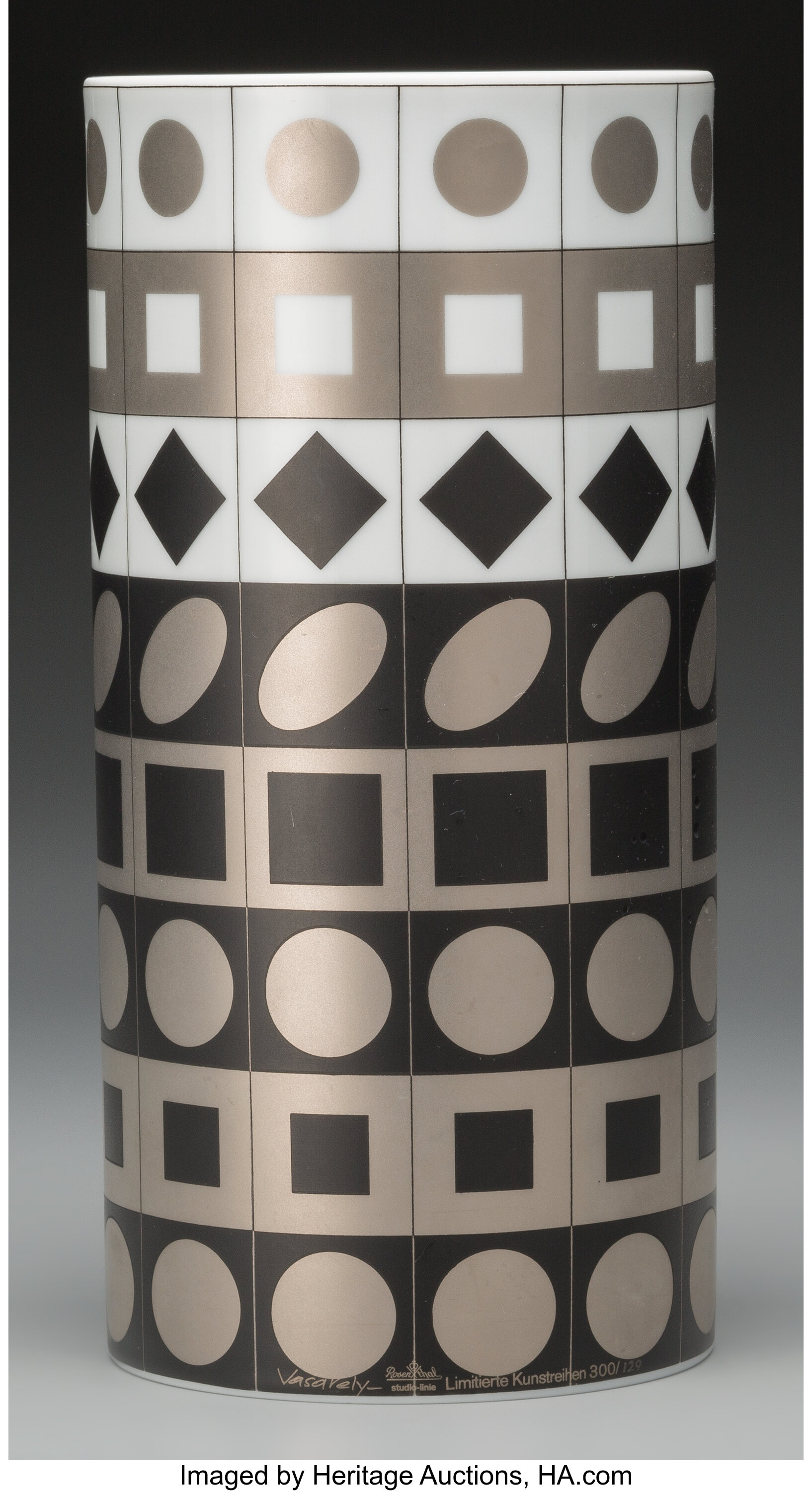 have på Celsius Happening Victor Vasarely (French, 1906-1997). Geometric Vase, circa 1970, | Lot  #61110 | Heritage Auctions