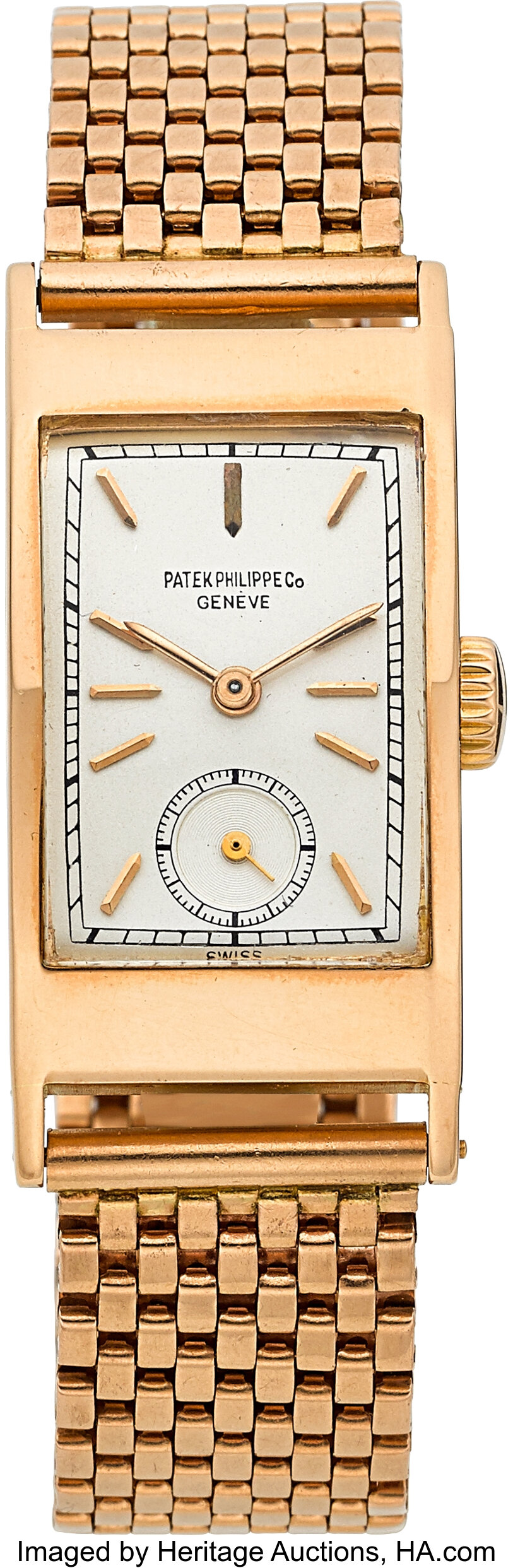 Patek Philippe Yellow Gold Tiffany & Co Watch Ref. 425
