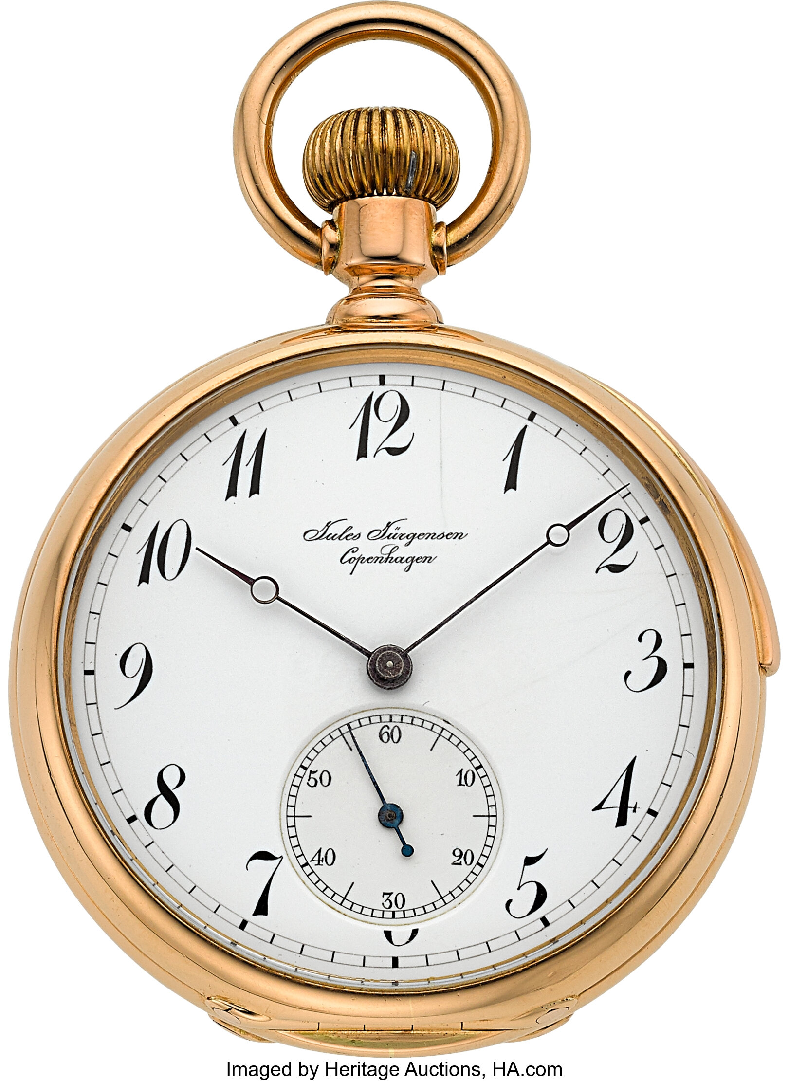 Jules Jurgensen Rose Gold Five Minute Repeater, circa 1890's. ... | Lot ...