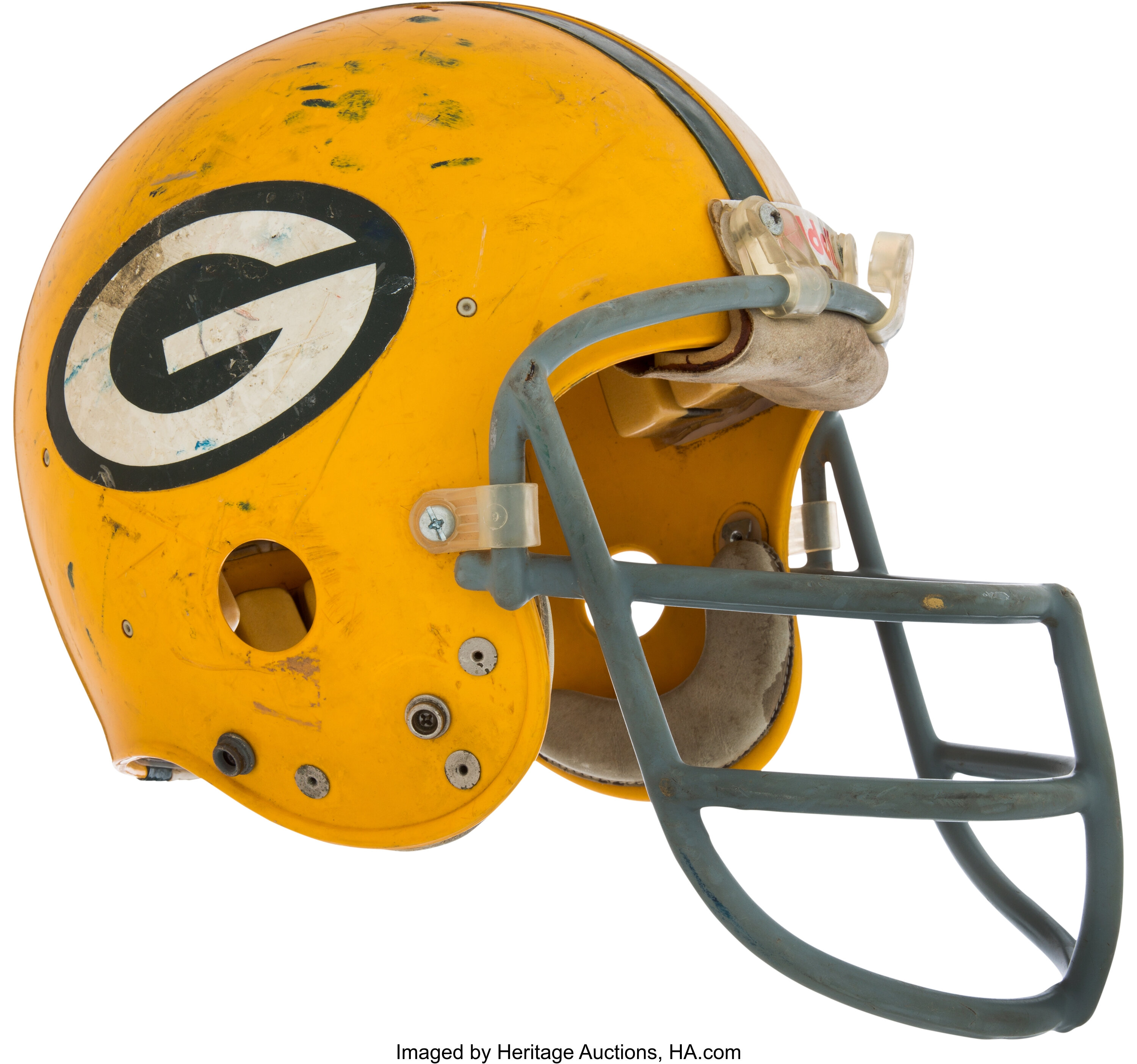 Vintage Green Bay Packers Green & Gold Youth Football Helmet (5002621)