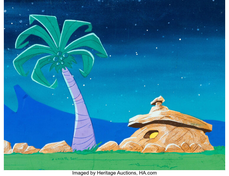 Flintstones background shop