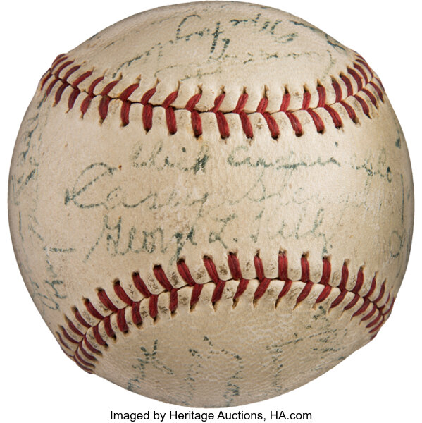 Vince DiMaggio Autographed Memorabilia