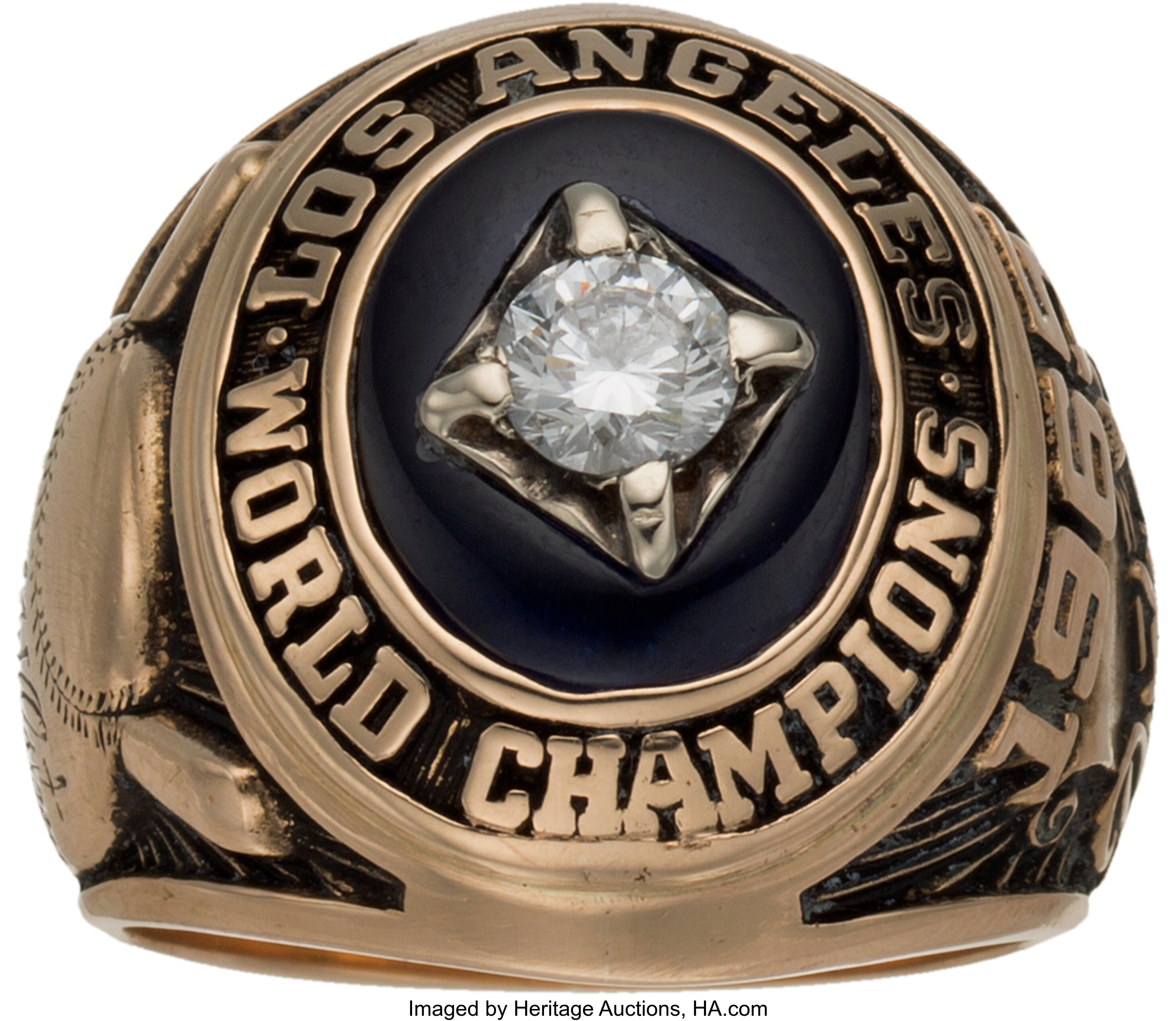 1959 Los Angeles Dodgers World Series Championship Ring Presented To  Broadcaster Jerry Doggett, Sotheby's & Goldin Auctions Present: A Century  of Champions, 2020