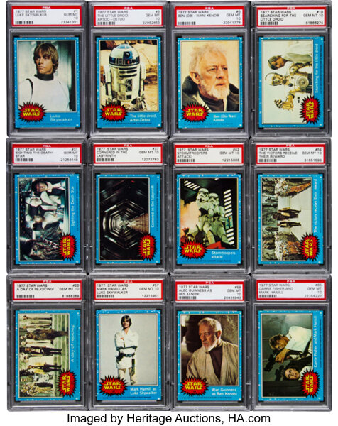 1977 Topps Star Wars Series 1 Checklist, Set Info, Buying Guide, Auctions