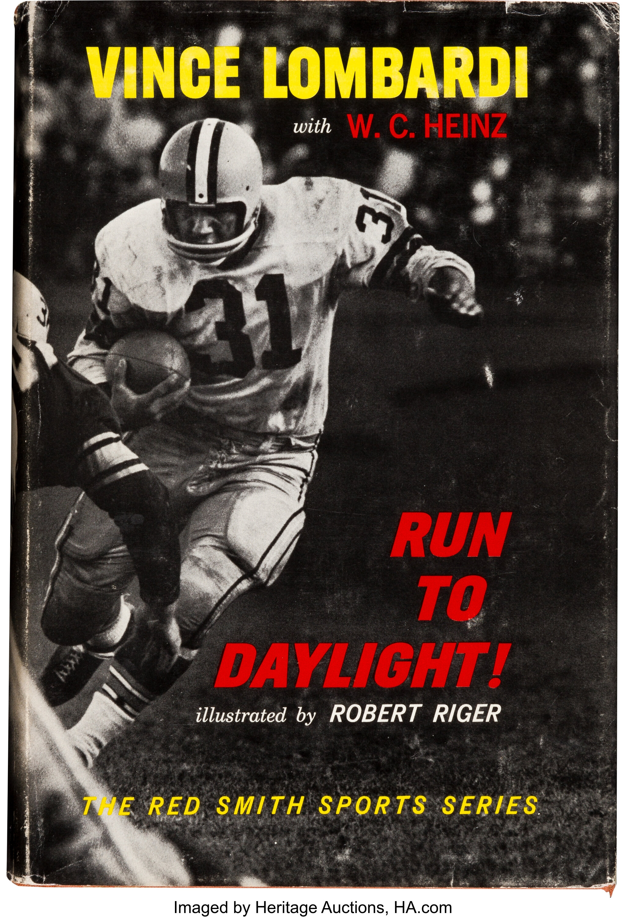 1963 'Run to Daylight' Green Bay Packers Team Signed Hardcover Book, Lot  #82108