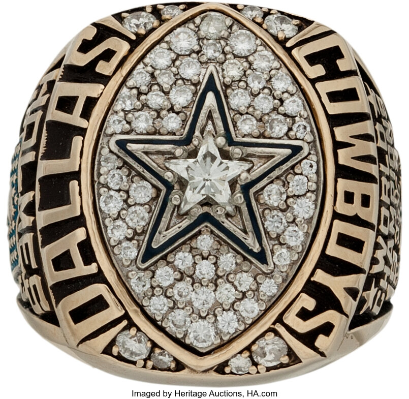 Lot Detail - 1992 Dallas Cowboys Super Bowl Prototype Ring - Aikman