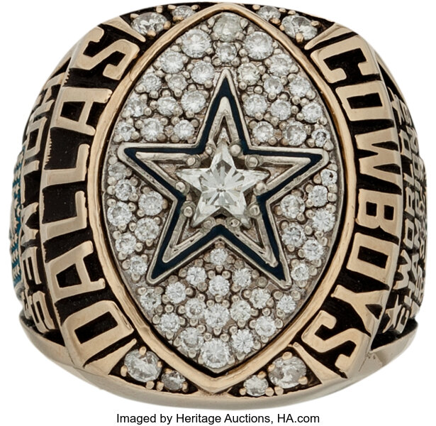 1992 Dallas Cowboys NFL Super Bowl Ring – Gold & Silver Pawn Shop