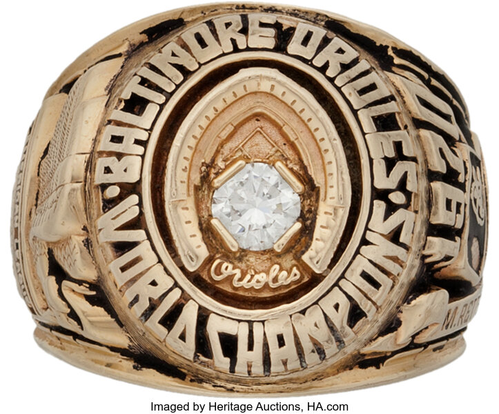 orioles world series ring