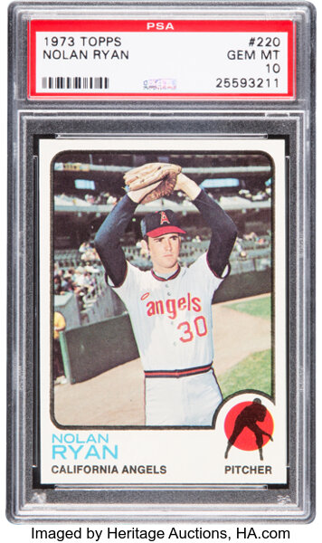 1977 Topps Nolan Ryan Record Breaker #234 PSA Gem Mint 10 - Pop, Lot  #86449