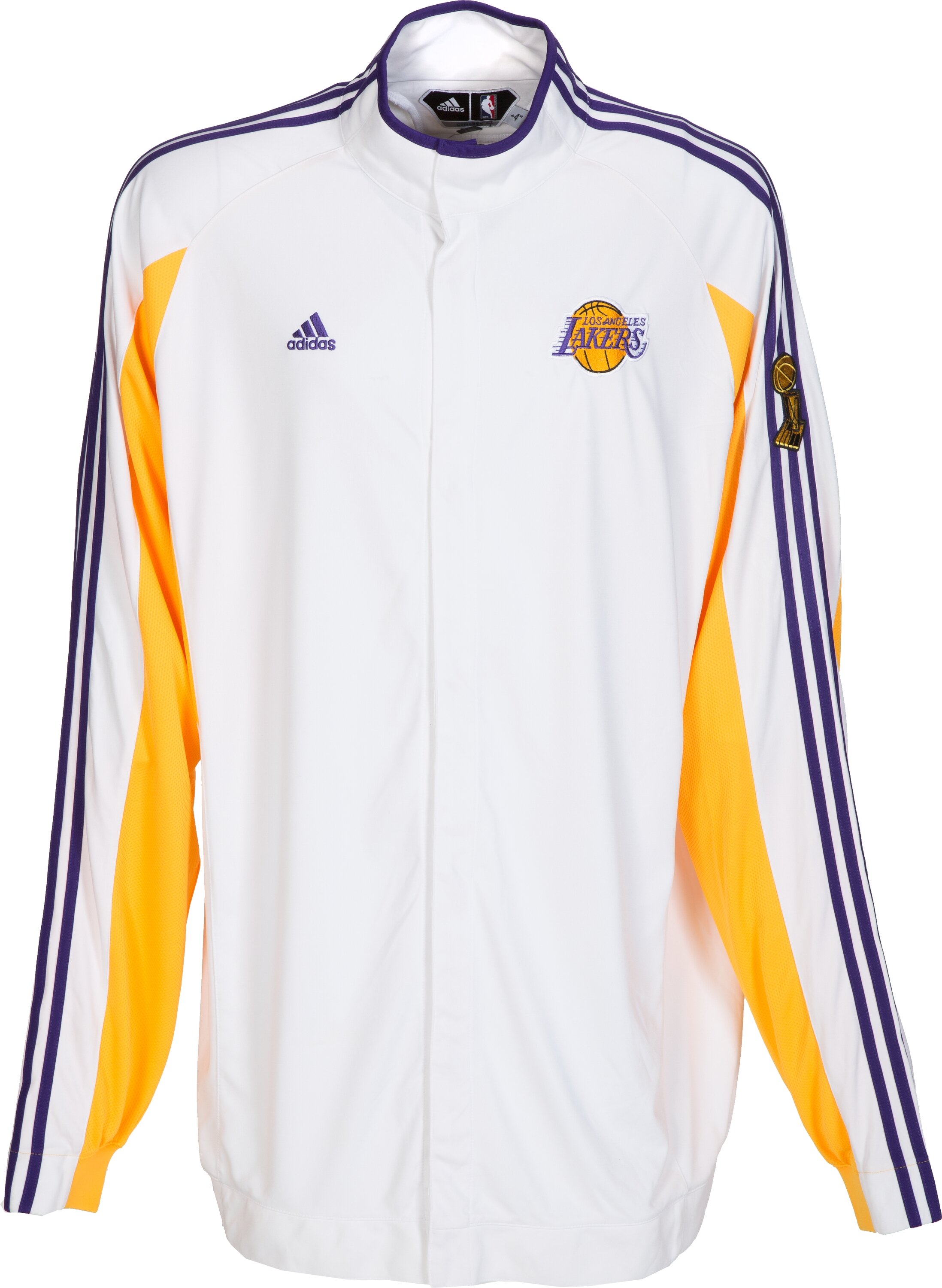 Lot Detail - 2009 Kobe Bryant NBA Finals Worn & Photo Matched Los Angeles Lakers  Warm-Up Jacket Matched To Game 2 on 6/6/09 (Sports Investors Authentication)