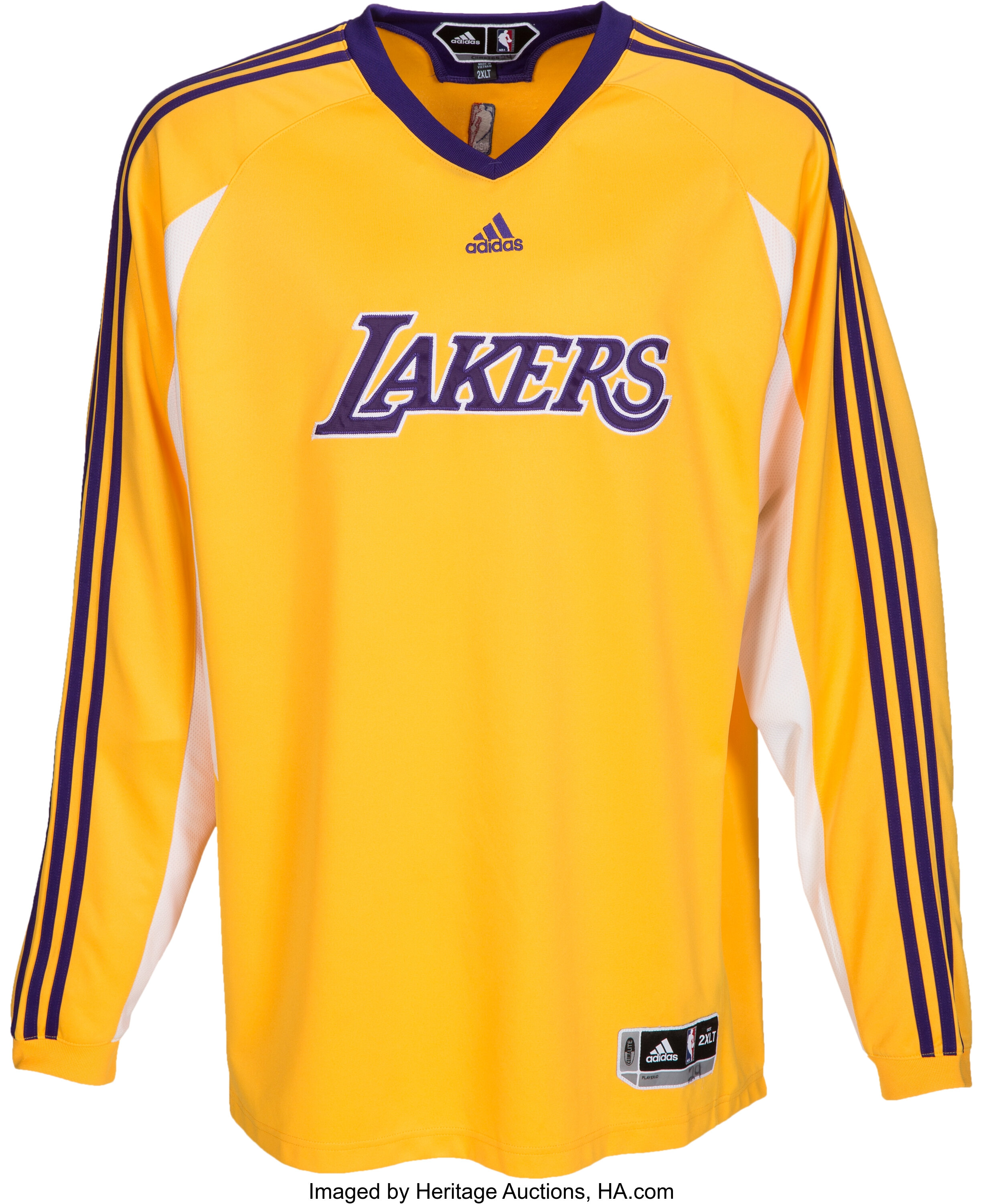 Lot Detail - 2009 Kobe Bryant Game Issued Los Angeles Lakers NBA Finals  Home Jersey (DC Sports)