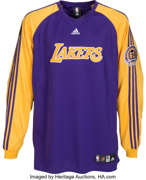 LA Lakers Warm-Up Basketball Jersey – ASAP Vintage Clothing