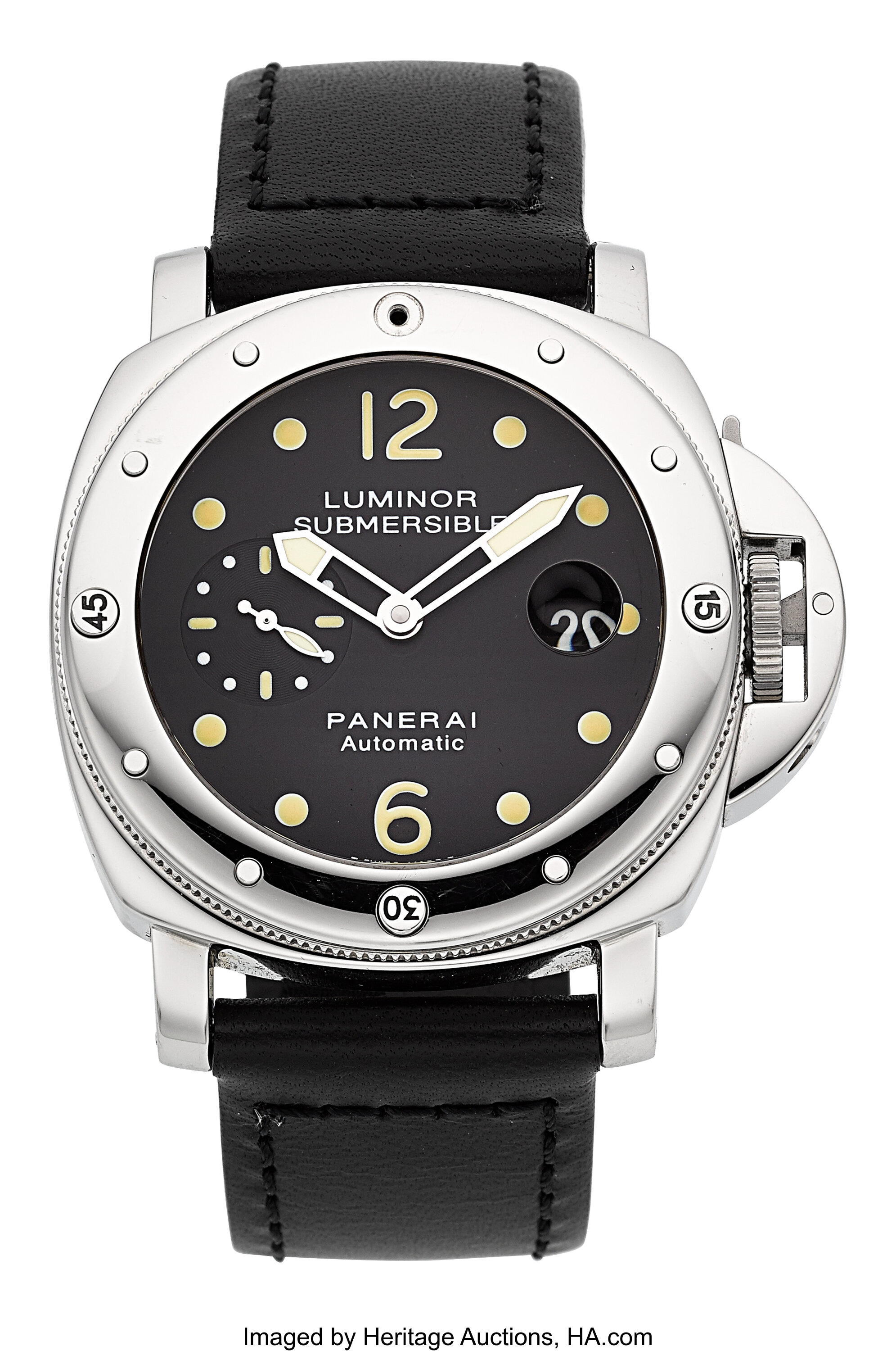 Panerai Luminor Submersible Automatic OP 6527 Steel Diver s Watch