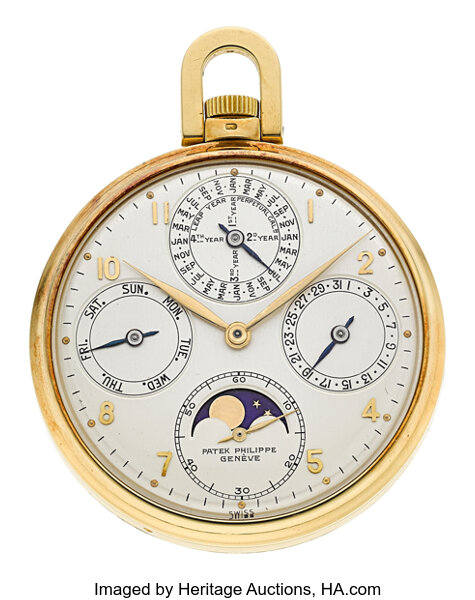 Patek Philippe Tiffany & Co Moonphase Watch - Estate Fine Jewelry