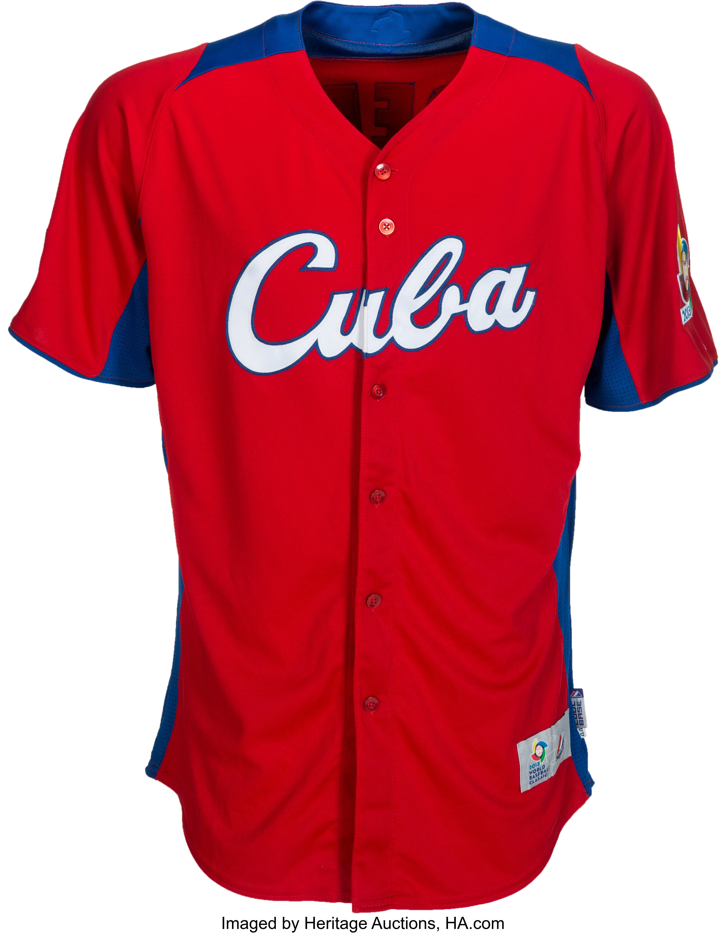 Guillermo Heredia MLB Authenticated Game-Used Los Bravos Jersey