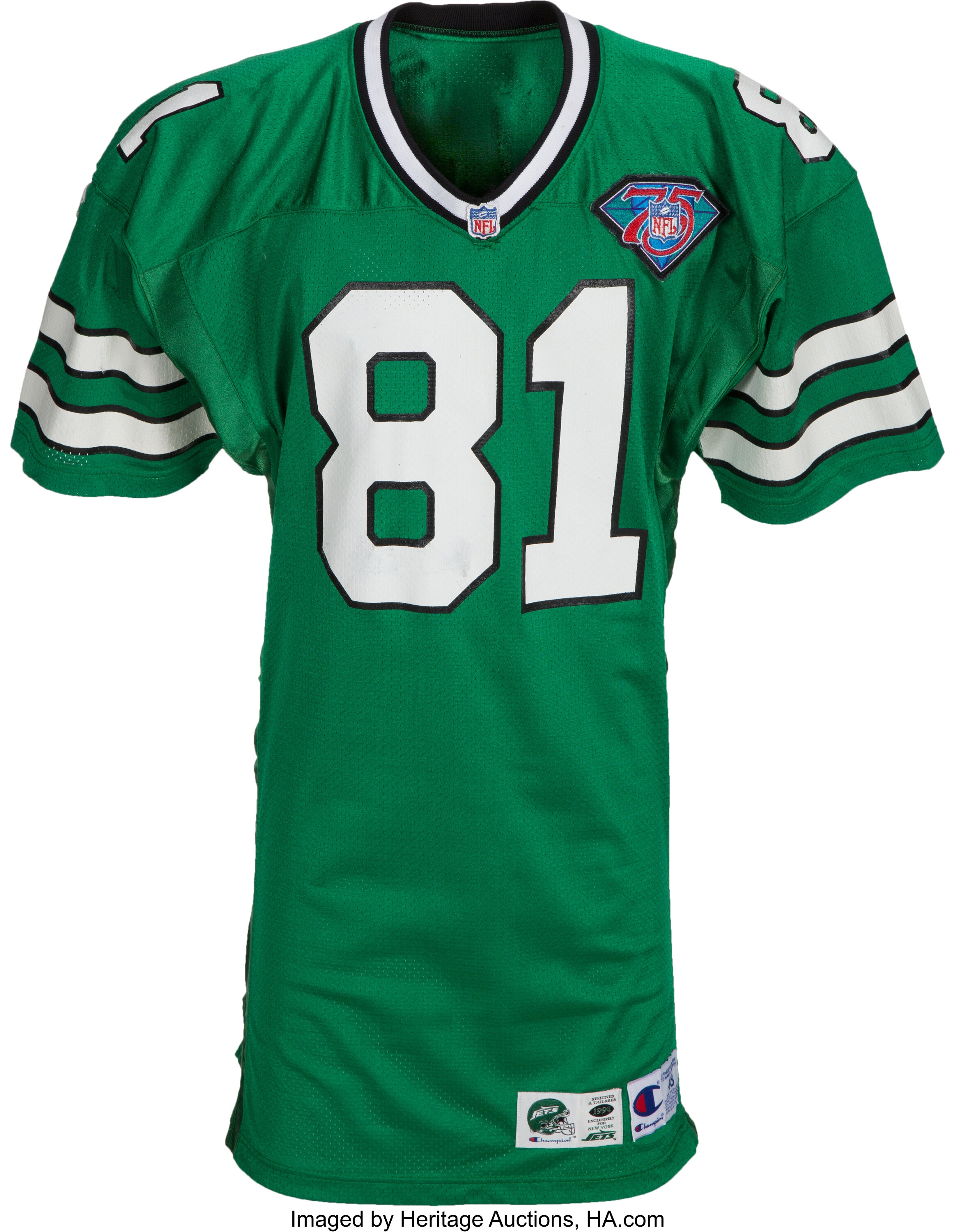 1994 Art Monk Game Worn New York Jets Jersey. Football, Lot #82214