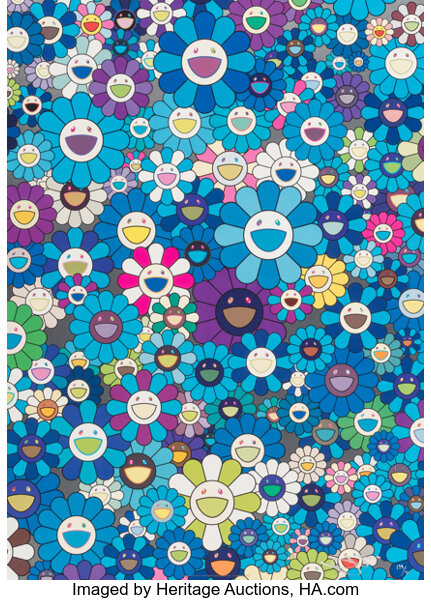 Takashi Murakami (b. 1962). An Homage to Monogold 1960 C; An