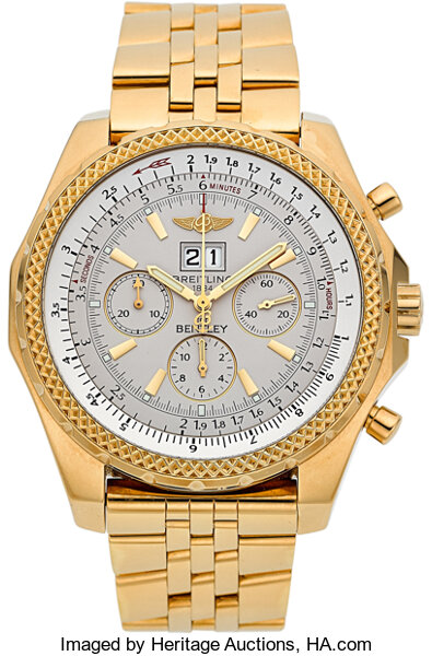 Breitling for shop bentley gold