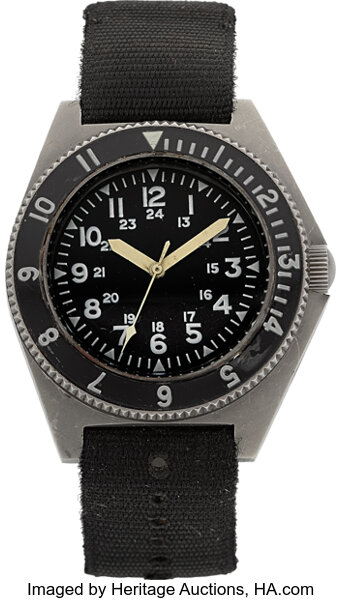 Benrus Type II Class B MIL W 50717 US Military Issued Diver Lot 56210 Heritage Auctions