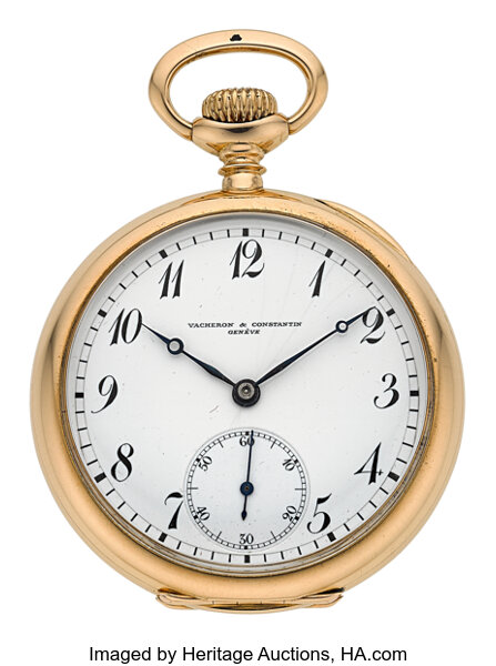 Vacheron Constantin Heavy Gold Pocket Watch. Timepieces