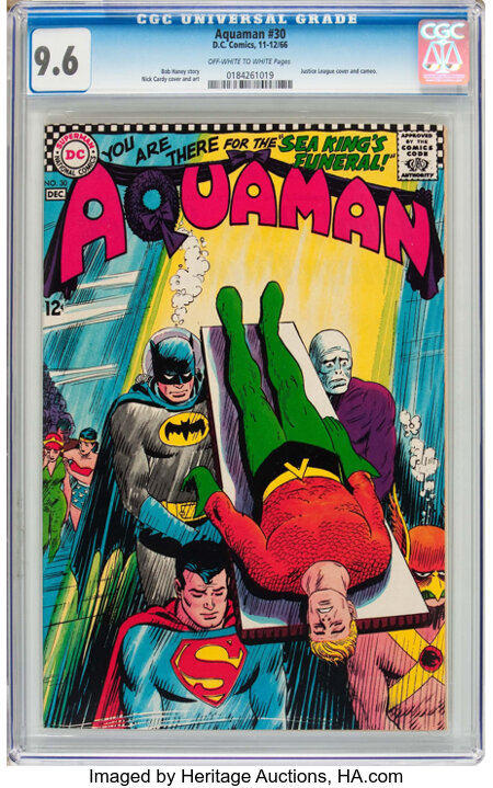 How Much Is Aquaman 30 Worth Browse Comic Prices Heritage Auctions