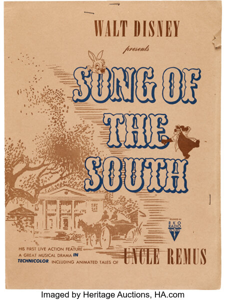 Song Of The South Press Kit And Campaign Book Walt Disney Lot Heritage Auctions