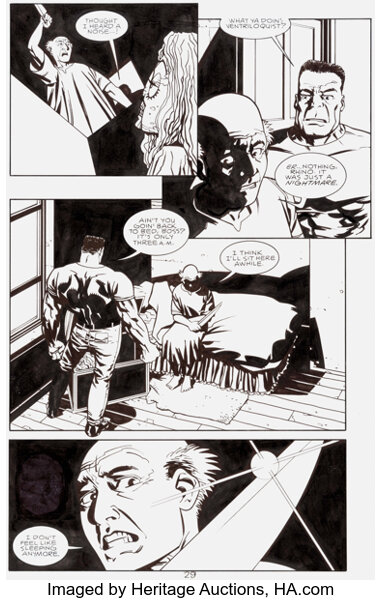 Charlie Adlard Batman/Scarface: A Psychodrama #1 Page 29 Original | Lot  #11001 | Heritage Auctions